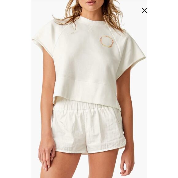 Free People Movement NWT’s Meditate cut out light sweatshirt. Size small - Picture 3 of 7